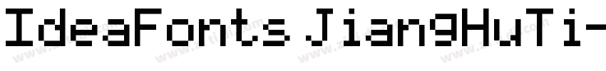 IdeaFonts JiangHuTi字体转换